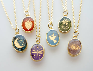 Symbol Stone Necklace